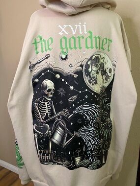 FRESH LAUNDRY The Gardner XCII MJ Graphic pullover Hoodie 5XL 🖤🌿